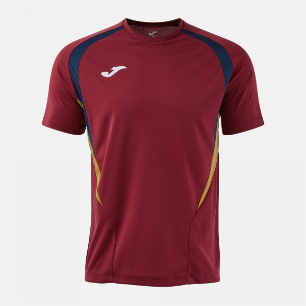 T-CHAMPIONSHIP SHORT SLEEVE T-SHIRT BURGUNDY DARK NAVY