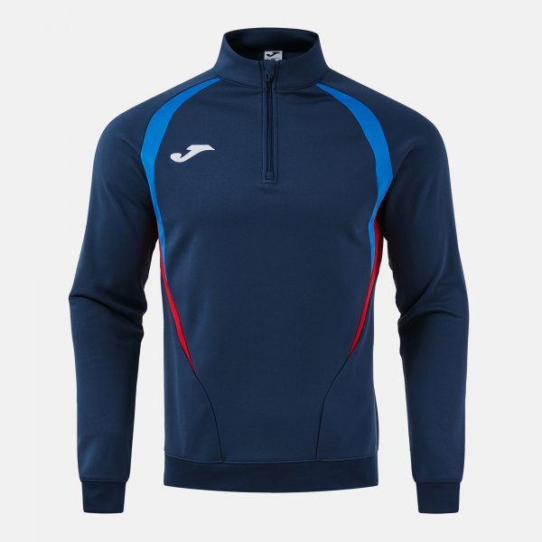 T-CHAMPIONSHIP SWEATSHIRT DARK NAVY ROYAL BLUE