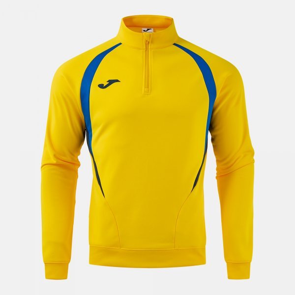 T-CHAMPIONSHIP SWEATSHIRT YELLOW ROYAL BLUE