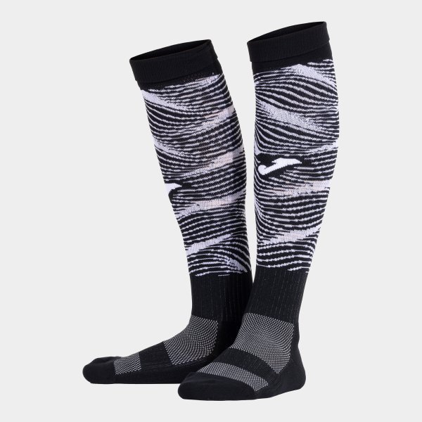 PREMIER III SOCKS BLACK WHITE