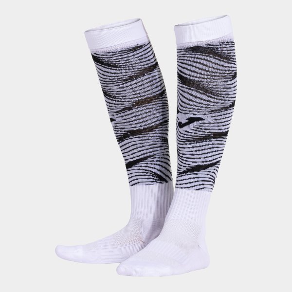 PREMIER III SOCKS WHITE BLACK