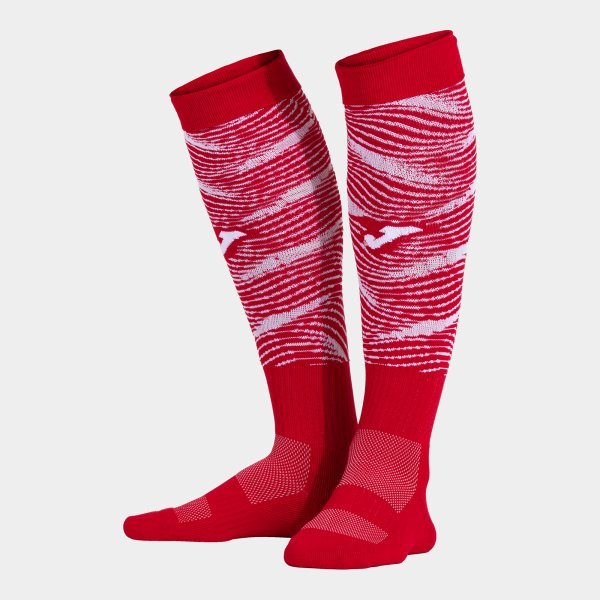 PREMIER III SOCKS RED WHITE