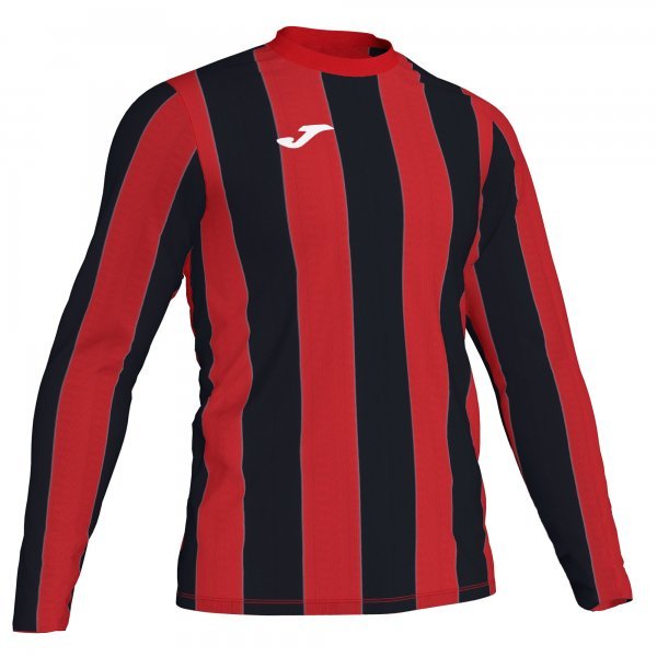 INTER T-SHIRT RED-BLACK L/S