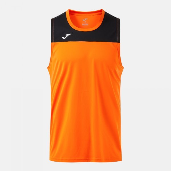 PHOENIX III SLEEVELESS SHIRT ORANGE BLACK