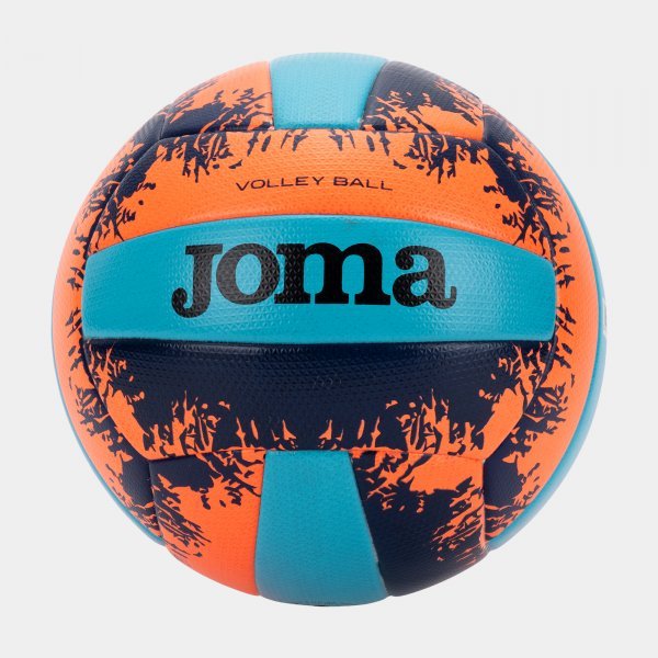 J-PRO VOLLEY BALL FLUOR CORAL NAVY BLUE