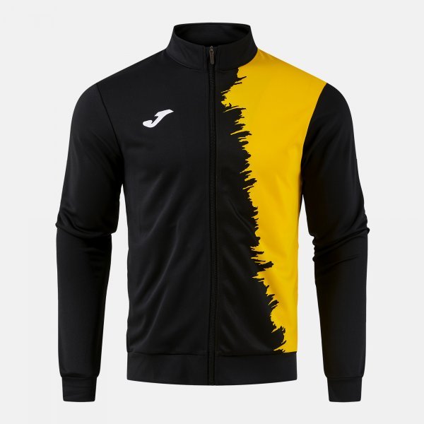 CITY III FULL ZIP SWEATSHIRT BLACK YELLOW
