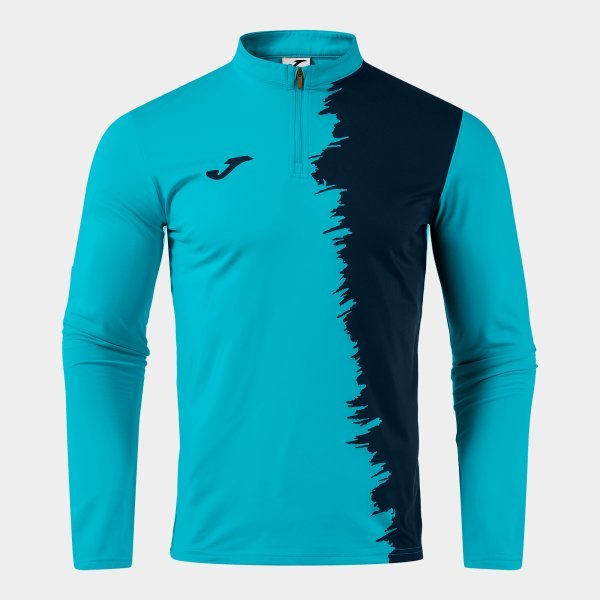 CITY III SWEATSHIRT FLUOR TURQUOISE DARK NAVY