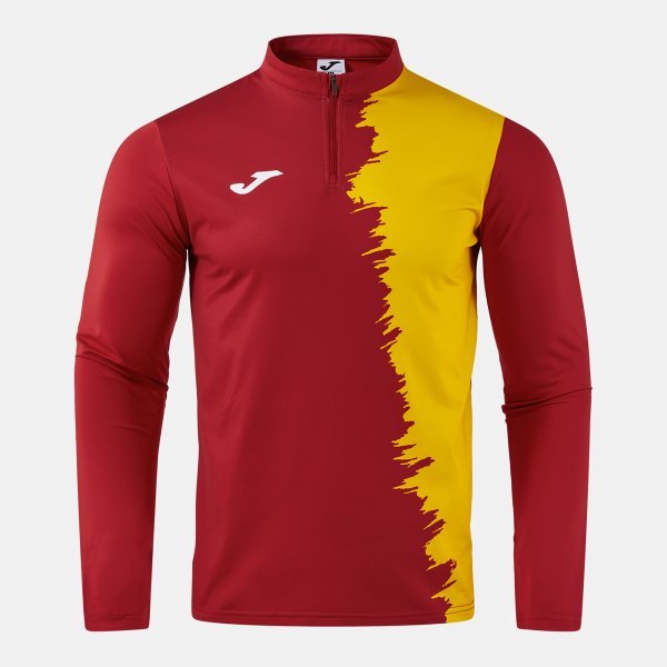CITY III SWEATSHIRT RED YELLOW