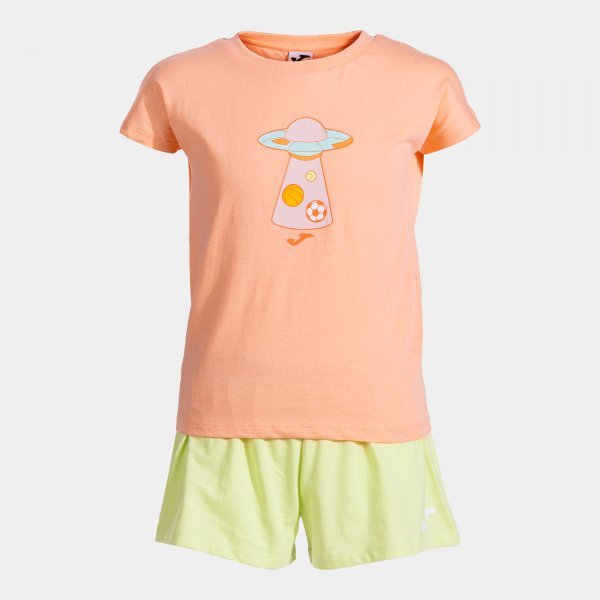 KIDS CAMP SET ORANGE LIME