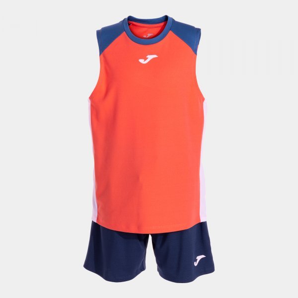 KIDS CAMP SET CORAL NAVY