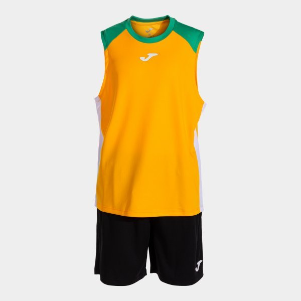 KIDS CAMP SET ORANGE BLACK