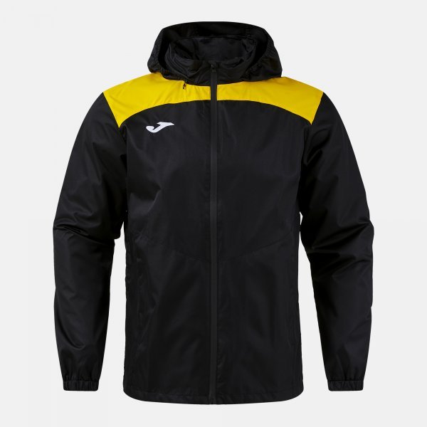 GLACIER RAINCOAT BLACK YELLOW