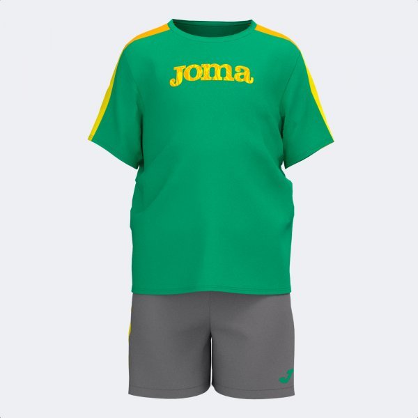 KIDS CAMP SET GREEN GREY