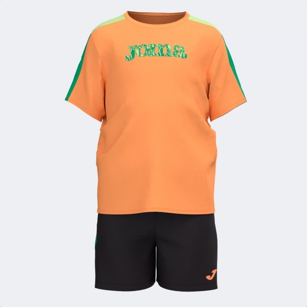KIDS CAMP SET ORANGE BLACK