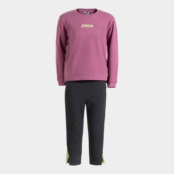 KIDS CAMP TRACKSUIT VIOLET BLACK