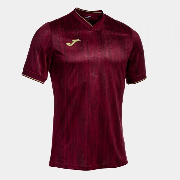 GOLD VI SHORT SLEEVE T-SHIRT BURGUNDY GOLD