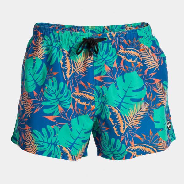 SANTA MÓNICA SWIM SHORTS GREEN BLUE