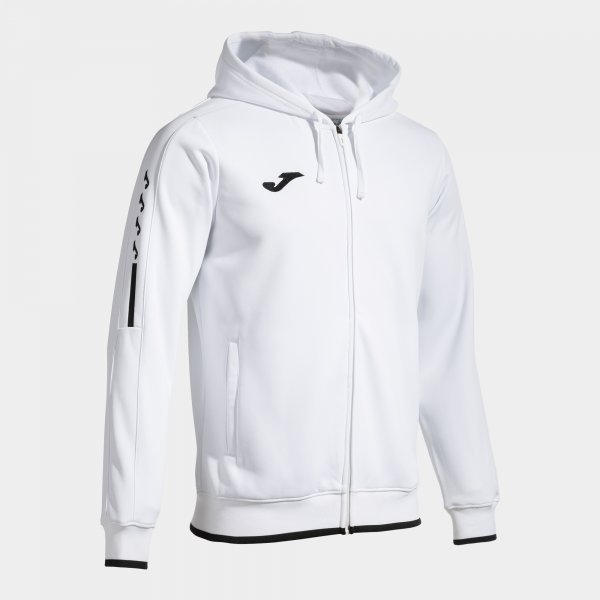 OLIMPIADA ZIP-UP HOODIE WHITE