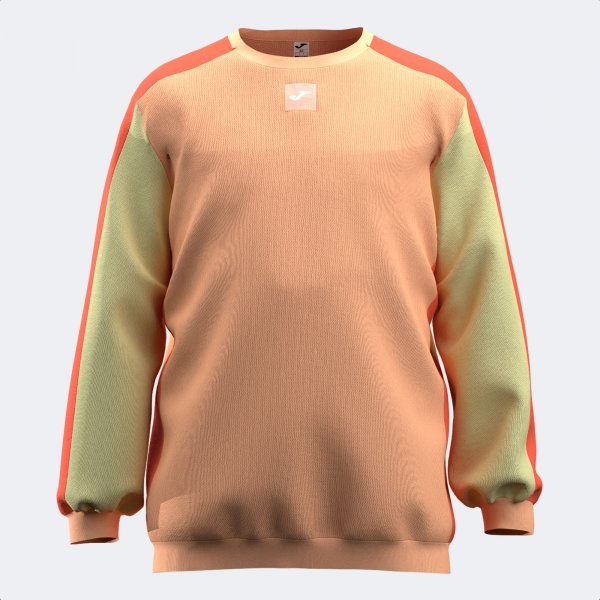 KIDS CAMP SWEATSHIRT ORANGE YELLOW