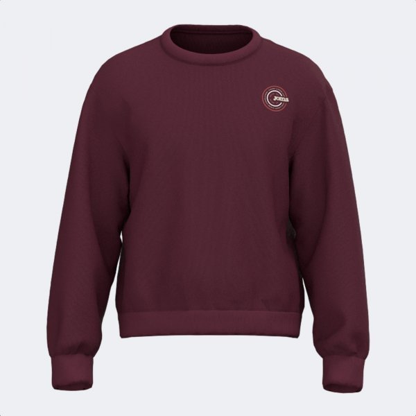 MIMETIC SWEATSHIRT BURGUNDY