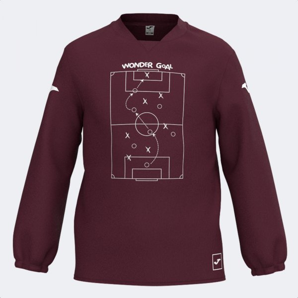 KIDS CAMP SWEATSHIRT BURGUNDY