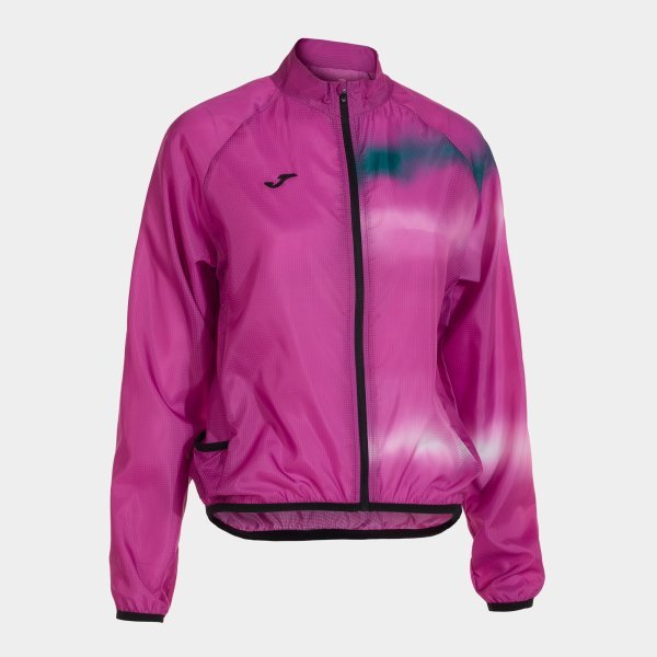 CRONO PRINTING WINDBREAKER FLUOR PINK
