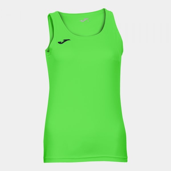 T-SHIRT DIANA GREEN FLUOR SLEEVELESS WOMAN