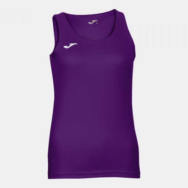 T-SHIRT DIANA PURPLE SLEEVELESS WOMAN