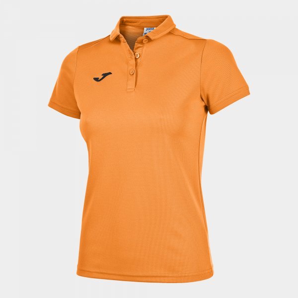 POLO SHIRT ORANGE FLUOR S/S
