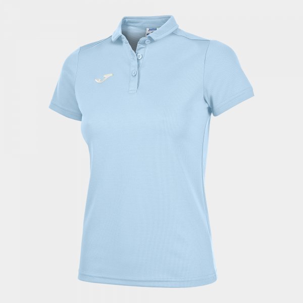HOBBY WOMEN'S POLO SHIRT LIGHT BLUE S/S