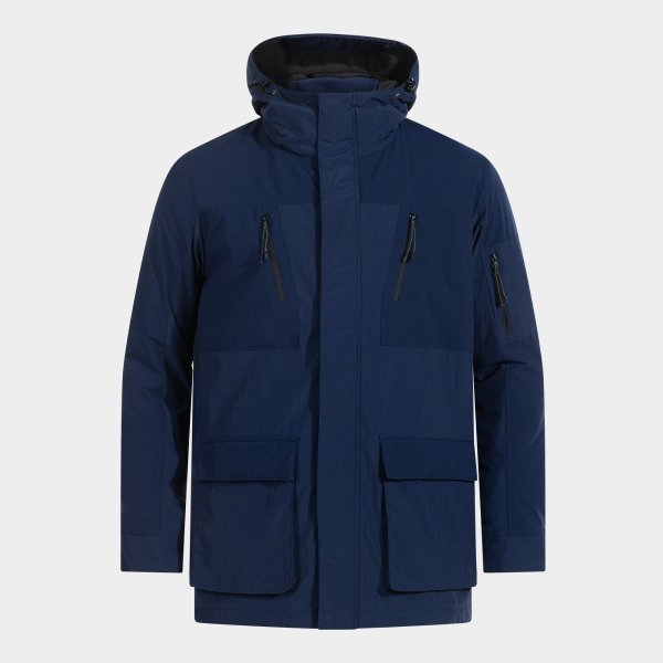 MYSTIC ANORAK NAVY BLUE