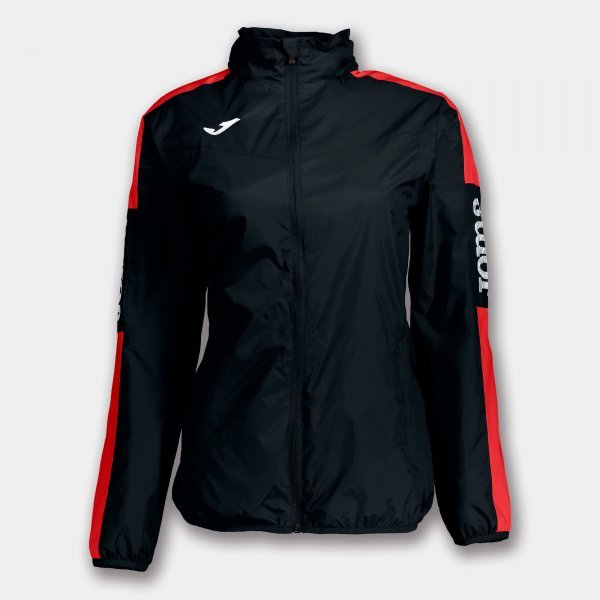 RAINCOAT CHAMPIONSHIP IV BLACK-RED WOMEN