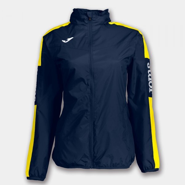 RAINCOAT CHAMPIONSHIP IV NAVY BLUE-YELLOW WOMEN