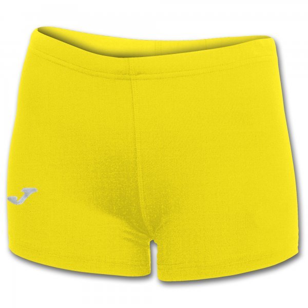 LYCRA HEATER-SHORT YELLOW WOMEN