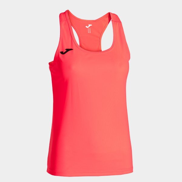 SLEEVELESS T-SHIRT COMBI SIENA CORAL FLOURESCENT WOMEN