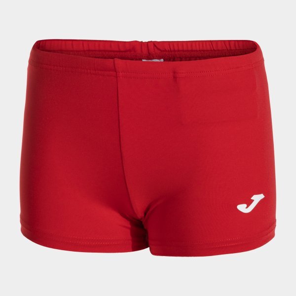 ELASTIC SHORTS RED WOMEN