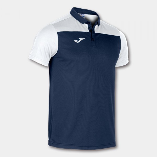 COMBI POLO SHIRT NAVY-WHITE S/S