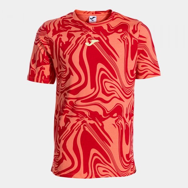 KIDS CAMP SHORT SLEEVE T-SHIRT CORAL