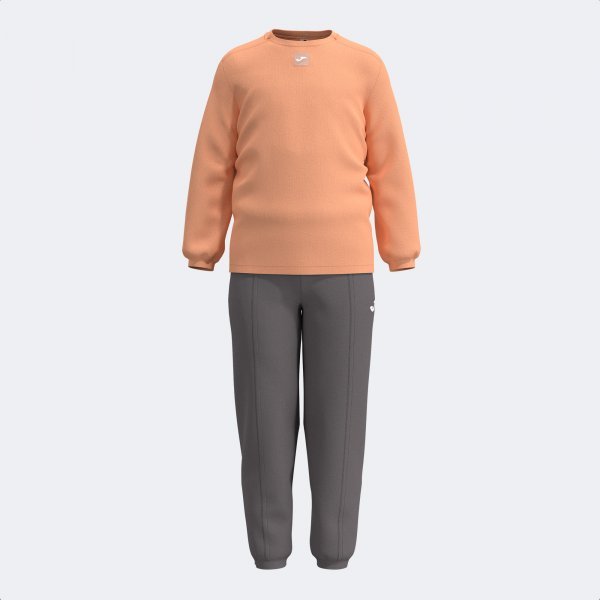 KIDS CAMP TRACKSUIT ORANGE GRAY