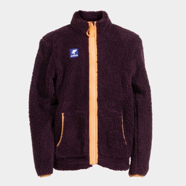 KIDS CAMP FULL ZIP SWEATSHIRT BURGUNDY