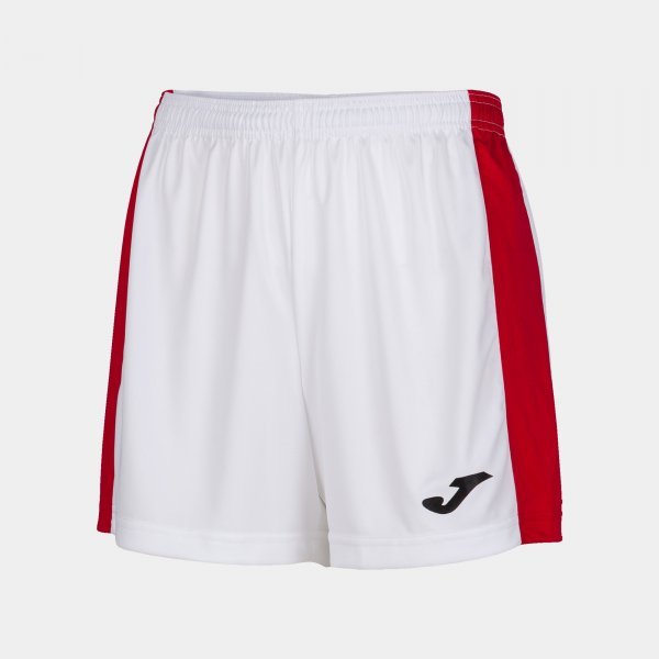 MAXI SHORTS WHITE RED