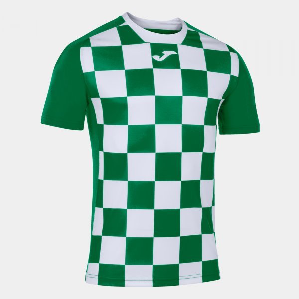 FLAG II T-SHIRT GREEN-WHITE M / C