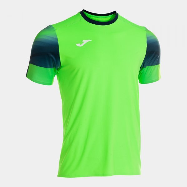 ELITE XI SHORT SLEEVE T-SHIRT FLUOR GREEN NAVY