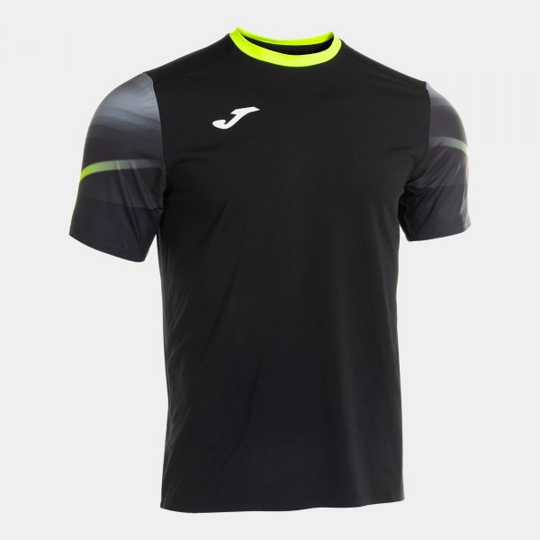 ELITE XI SHORT SLEEVE T-SHIRT BLACK FLUOR YELLOW