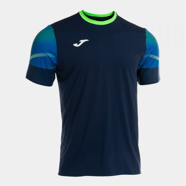 ELITE XI SHORT SLEEVE T-SHIRT NAVY FLUOR GREEN