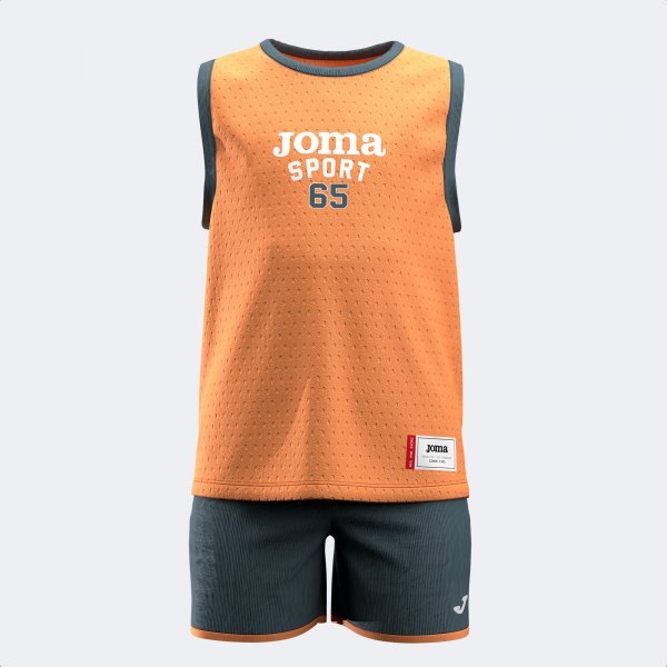 KIDS SET ORANGE GRAY