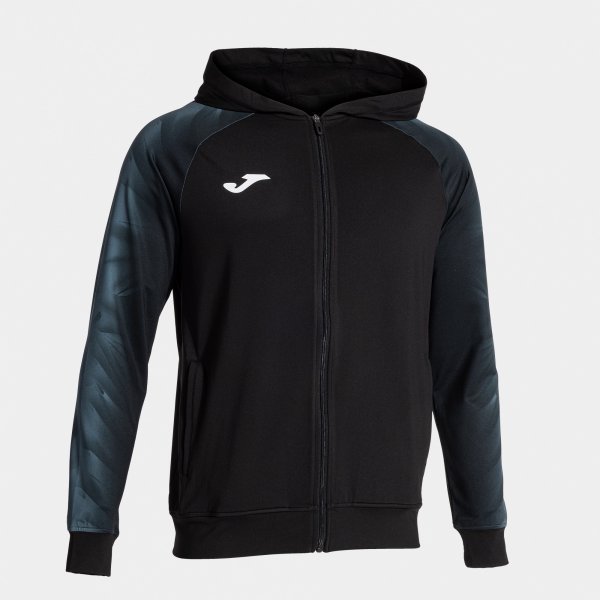 ELITE XI ZIP-UP HOODIE BLACK ANTHRACITE