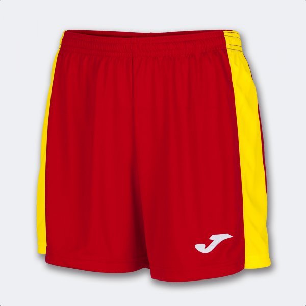 MAXI SHORT RED YELLOW