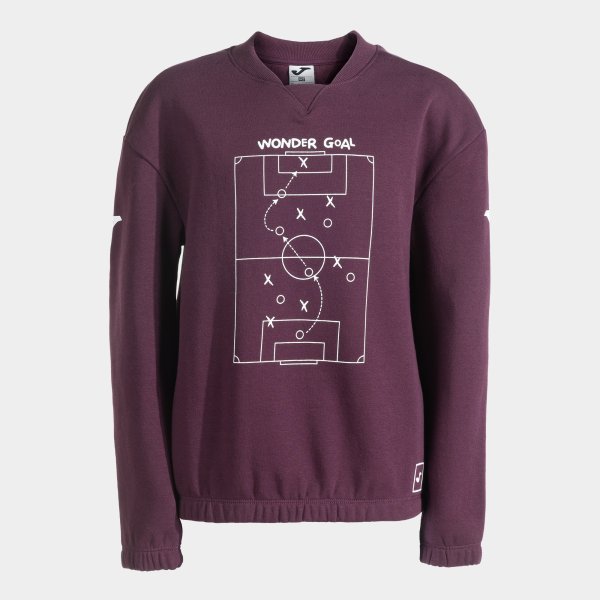 KIDS CAMP SWEATSHIRT BURGUNDY