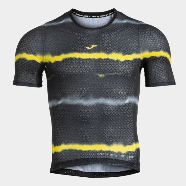 CRONO PRINTING CYCLING JERSEY BLACK